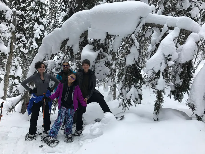 Powderfest Snowshoeing at the Chateau Lake Louise