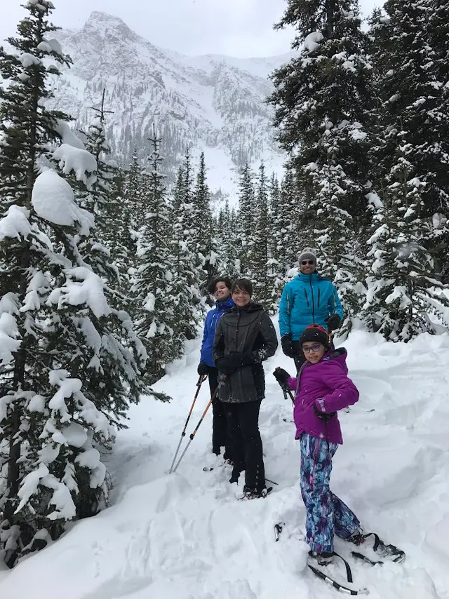 Powderfest Snowshoeing at the Chateau Lake Louise